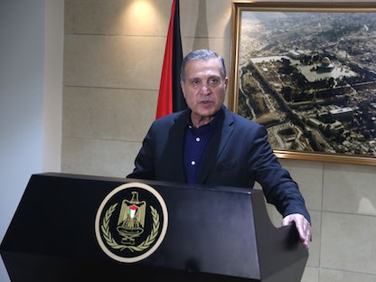  المتحدث باسم الرئاسة الفلسطينية نبيل أبو ردينة - Getty Images
