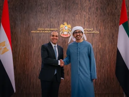 وزير الخارجية المصري يبحث مع نظيره الإماراتي مستجدات الأوضاع الإقليمية