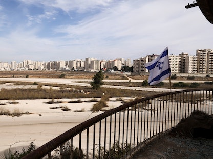 منظر عام لمطار عطروت السابق بالقرب من قلنديا في القدس الشرقية المحتلة، حيث تخطط إسرائيل لبناء مستوطنة ضخمة - 25 نوفمبر 2021  - REUTERS