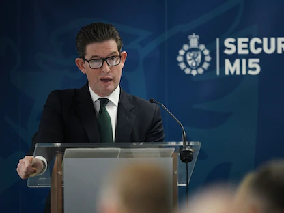 رئيس جهاز الاستخبارات الداخلية البريطاني MI5 كين ماكالوم في لندن. 16 نوفمبر 2022 - Getty Images
