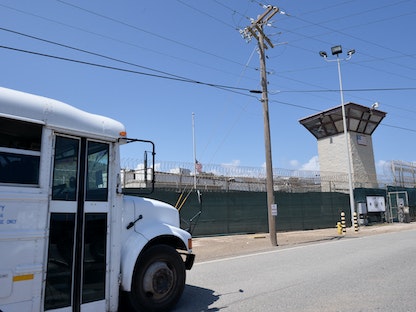 سجن قاعدة جوانتانامو البحرية في خليج جوانتانامو بكوبا- 24 أبريل 2014 - AFP