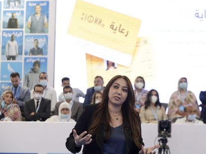 وزيرة الصحة المغربية المتخلية عن منصبها نبيلة الرميلي - موقع حزب التجمع الوطني للأحرار
