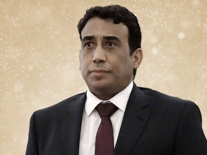 محمد يونس المنفي رئيس المجلس الرئاسي الليبي. - وكالة الأنباء الليبية