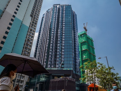 مبان في هونج كونج - 23 يوليو 2021  - Bloomberg 