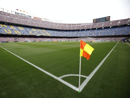 ملعب "كامب نو" الخاص بنادي برشلونة الإسباني - REUTERS
