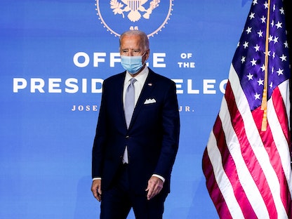 الرئيس الأميركي المنتخب جو بايدن - REUTERS
