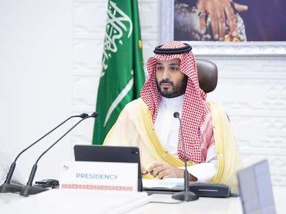 ولي العهد السعودي يترأس الجلسة الأخيرة في اليوم الثاني لقمة الرياض لقادة مجموعة العشرين - "تويتر" وزارة الخارجية السعودية