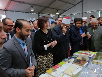 جانب من معرض الإسكندرية الدولي للكتاب في دورته السابقة - الموقع الرسمي لمكتبة الاسكندرية
