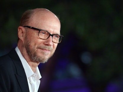 المخرج والمنتج الكندي بول هاجيس في مهرجان روما للفيلم - روما - 16 أكتوبر 2015 - AFP