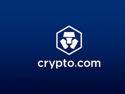شعار شركة "Crypto.com" لتجارة وتبادل العملات المشفرة - twitter/cryptocom