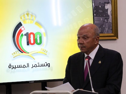رئيس مجلس الأعيان الأردني فيصل الفايز - 4 أبريل 2021 - facebook.com/SenateJordan