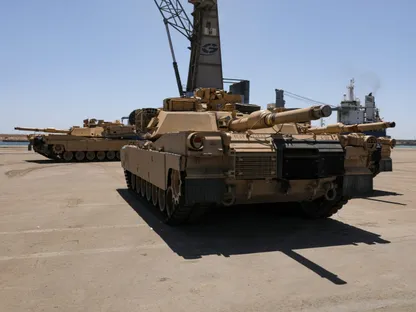 نموذج من دبابة الجيل التالي M1A3 Abrams التابعة للجيش الأميركي. 17 أكتوبر 2025 - PFC Donald Franklin/US Army