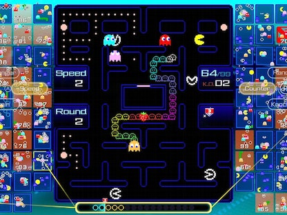 لقطة من لعبة PacMan 99 الجديدة - نينتندو