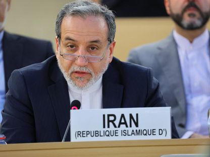 وزير الخارجية الإيراني عباس عراقجي في جنيف. سويسرا. 20 يونيو 2025 - Reuters