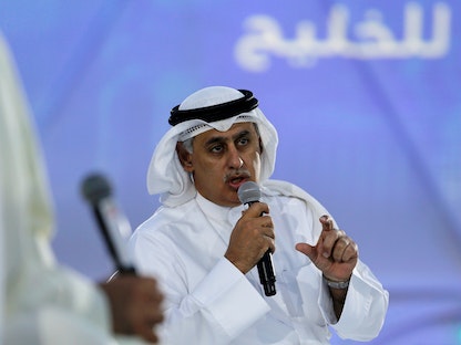 وزير الصناعة والتجارة والسياحة البحريني زايد بن راشد الزياني في المنامة، البحرين - 9 مايو 2018 - REUTERS
