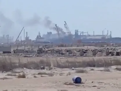 مصر: حريق سفينتي الغاز بميناء دمياط ناتج عن طائرة مسيرة
