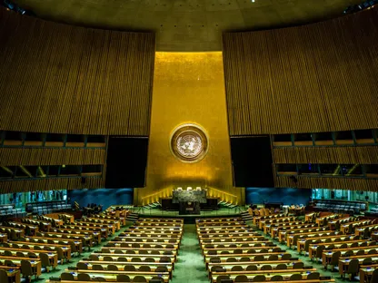 قاعة الجمعية العامة للأمم المتحدة - Getty Images