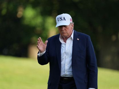 الرئيس الأميركي دونالد ترمب في البيت الأبيض. واشنطن. 6 يوليو 2025 - REUTERS