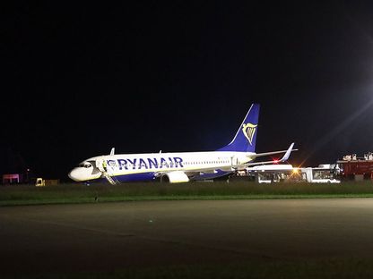 طائرة تابعة لشركة رايان إير تهبط اضطرارياً في ميمينجين غربي ميونيخ - Breaking Aviation News