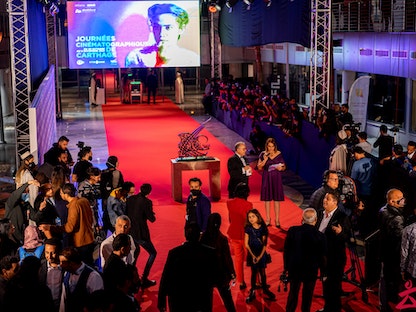 حفل ختام الدورة الـ32 لأيام قرطاج السينمائية، تونس - 6 نوفمبر 2021. 