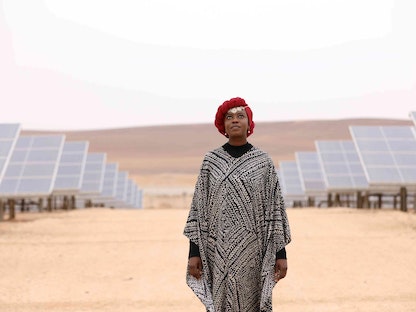 الشاعرة السودانية الأميركية متثال "إيمي" محمود - REUTERS