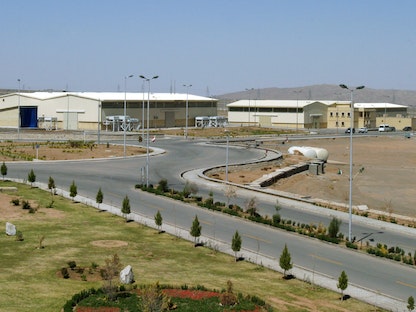 منشأة نووية إيرانية لتخصيب اليورانيوم في نطنز على بعد 250 كيلومتراً جنوب العاصمة الإيرانية طهران، 30 مارس 2005 - REUTERS
