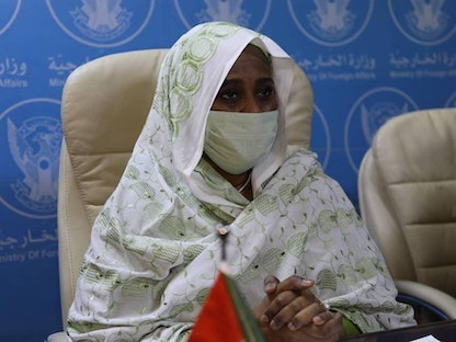 وزيرة الخارجية السودانية مريم الصادق المهدي - سونا