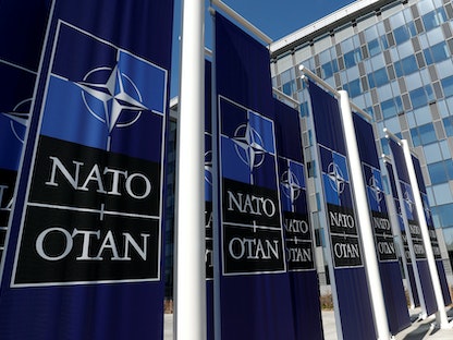 مقر حلف "الناتو" في بروكسل - بلجيكا - 19 أبريل 2018 - REUTERS