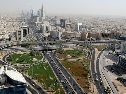 مشهد عام للعاصمة السعودية الرياض، 22 يونيو 2020 - REUTERS