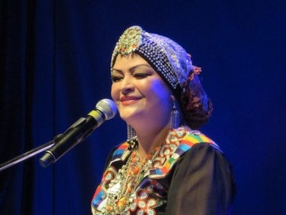الفنانة نعيمة عبابسة - وكالة الأنباء الجزائرية