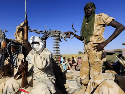 أفراد من الحركات المسلحة في دارفور  - REUTERS