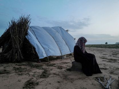 فتاة سودانية نازحة في تشاد قادمة من غرب دارفور. 1 أغسطس 2023 - REUTERS