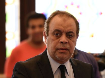 نقيب الممثلين المصريين أشرف زكي - AFP