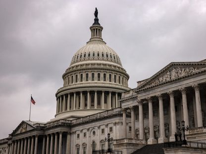 مبنى الكابيتول الأميركي في واشنطن الذي يضم الكونجرس بمجلسيه الشيوخ والنواب. 24 فبراير 2024 - AFP