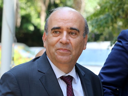 وزير الخارجية في حكومة تصريف الأعمال اللبنانية شربل وهبي - REUTERS