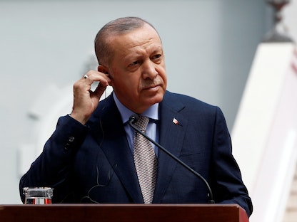الرئيس التركي رجب طيب أردوغان  - REUTERS