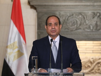 الرئيس المصري عبد الفتاح السيسي - AFP