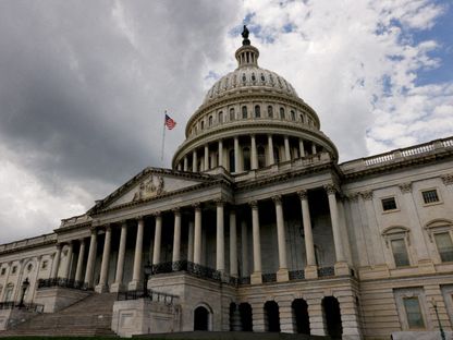 مبنى الكابيتول الأميركي في واشنطن الذي يضم الكونجرس بمجلسيه الشيوخ والنواب. 15 أغسطس 2023 - رويترز