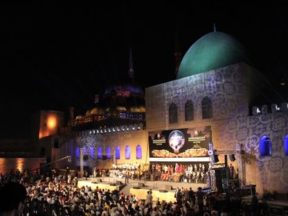 حفل إنشاد ديني في قلعة صلاح الدين في مصر. 2021 (تصوير : فادي فرنسيس) - الشرق