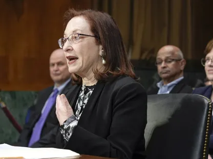 مديرة مكتب حقوق الطبع والنشر الأميركي شيرا بيرلماتر.13 نوفمبر 2024 - Associated Press