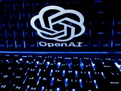 شعار شركة OpenAI للذكاء الاصطناعي على شاشة حاسوب. 21 فبراير 2023 - REUTERS