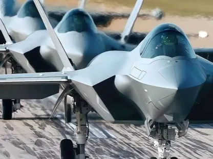 صورة غير مؤرخة لمقاتلات J-35 التابعة للبحرية الصينية - Military Watch