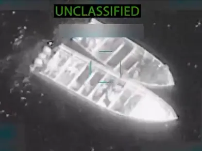 وزير الحرب الأميركي بيت هيجسيث ينشر صوراً على "إكس" تُظهر ضربات على أربع سفن في شرق المحيط الهادئ - @SecWar