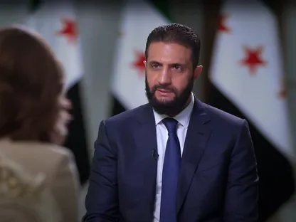 الرئيس السوري أحمد الشرع خلال مقابلة مع برنامج (60 دقيقة) على قناة CBS News الأميركية - sana.sy