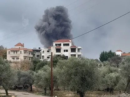 غارات إسرائيلية على مواقع في جنوب لبنان. 09 يناير 2025