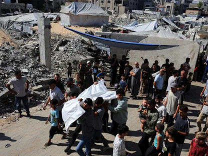 إسرائيل تقتل 9 فلسطينيين في غارة على نقطة شرطة بقطاع غزة