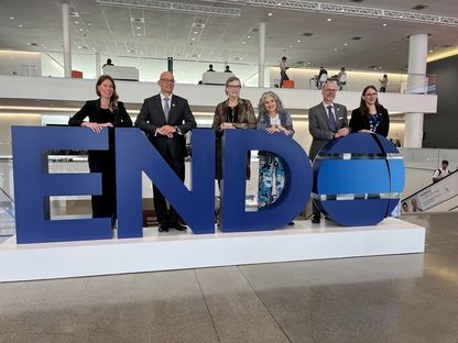 أعضاء مجلس إدارة جمعية الغدد الصماء في ختام المؤتمر السنوي "ENDO 2025" في مدينة سان فرانسيسكو، ولاية كاليفورنيا، الولايات المتحدة. 15 يوليو 2025 - x./TheEndoSociety