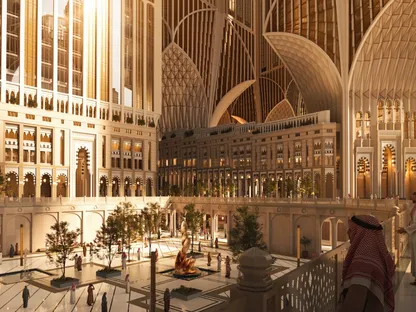 مشروع بوابة الملك سلمان الذي تطوّره شركة رؤى الحرم المكي في مكة المكرمة 