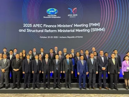 اجتماع وزراء مالية منتدى التعاون الاقتصادي لدول آسيا والمحيط الهادئ (APEC) في مدينة إنتشون شمال غربي كوريا الجنوبية. 22 أكتوبر 2025 - apec.org