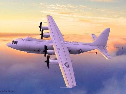 صورة غير مؤرخة لتصميم طائرة EC-130J " Phoenix II الخاصة بالقيادة والتحكم النووية - @NGCNews